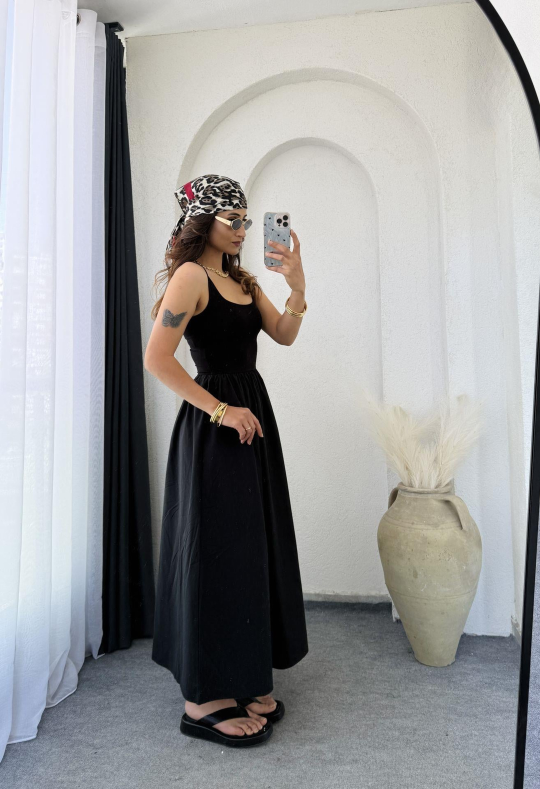 Olivya Elbise Siyah