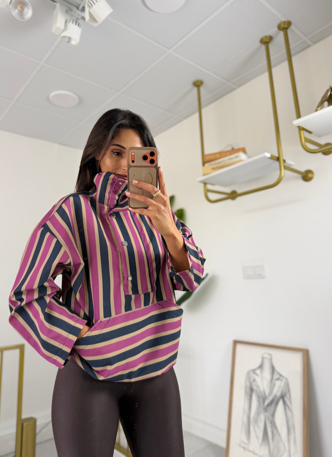Sugeçirmez Sweatshirt Pembe