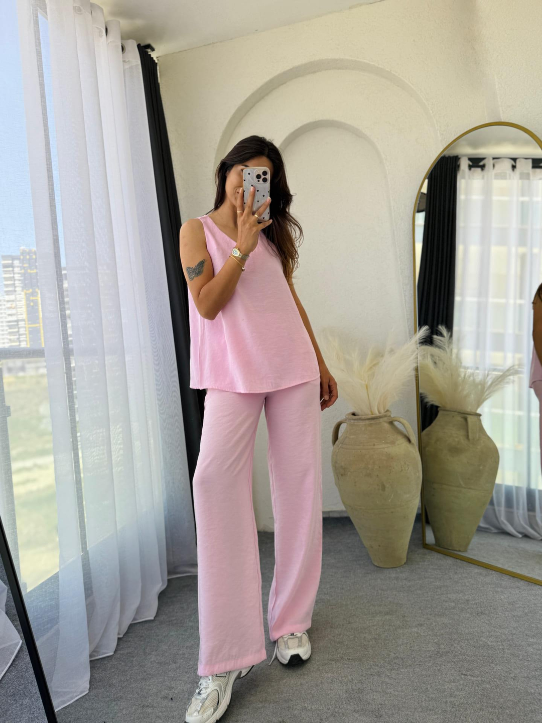 Askılı Tensel Takım Tozpembe · 6
