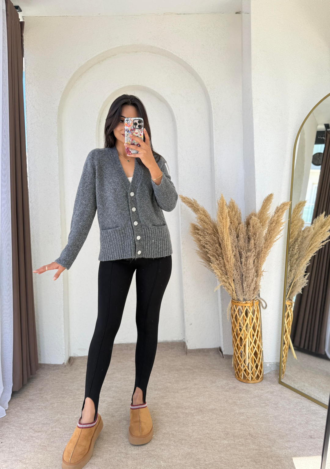 Dilvin Oversize Yumoş Triko Antrasit · 8