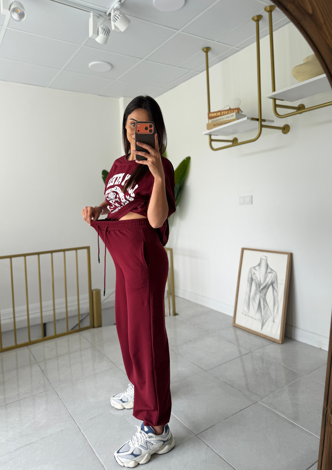 Jays Eşofman Takım Bordo · 6