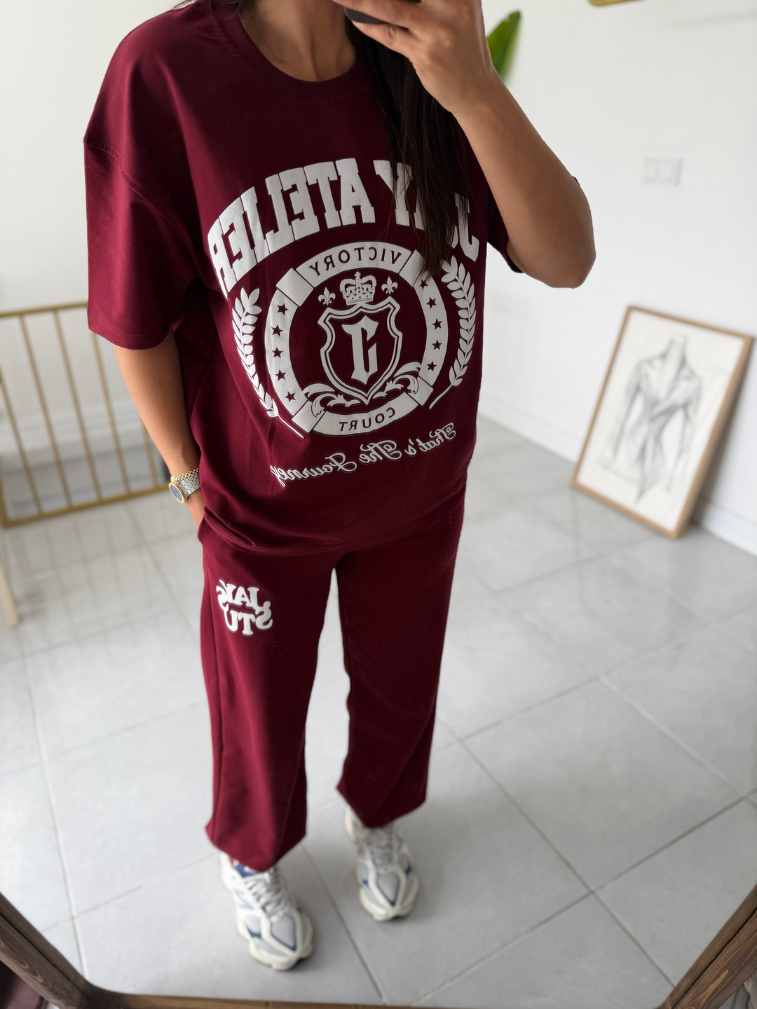 Jays Eşofman Takım Bordo · 2