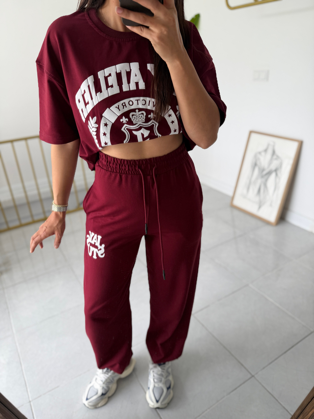 Jays Eşofman Takım Bordo · 7