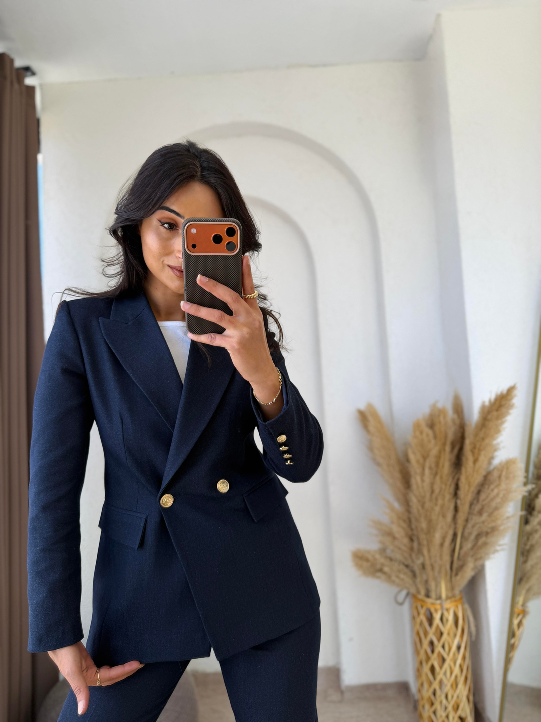 Lüks Jean Blazer Takım · 11