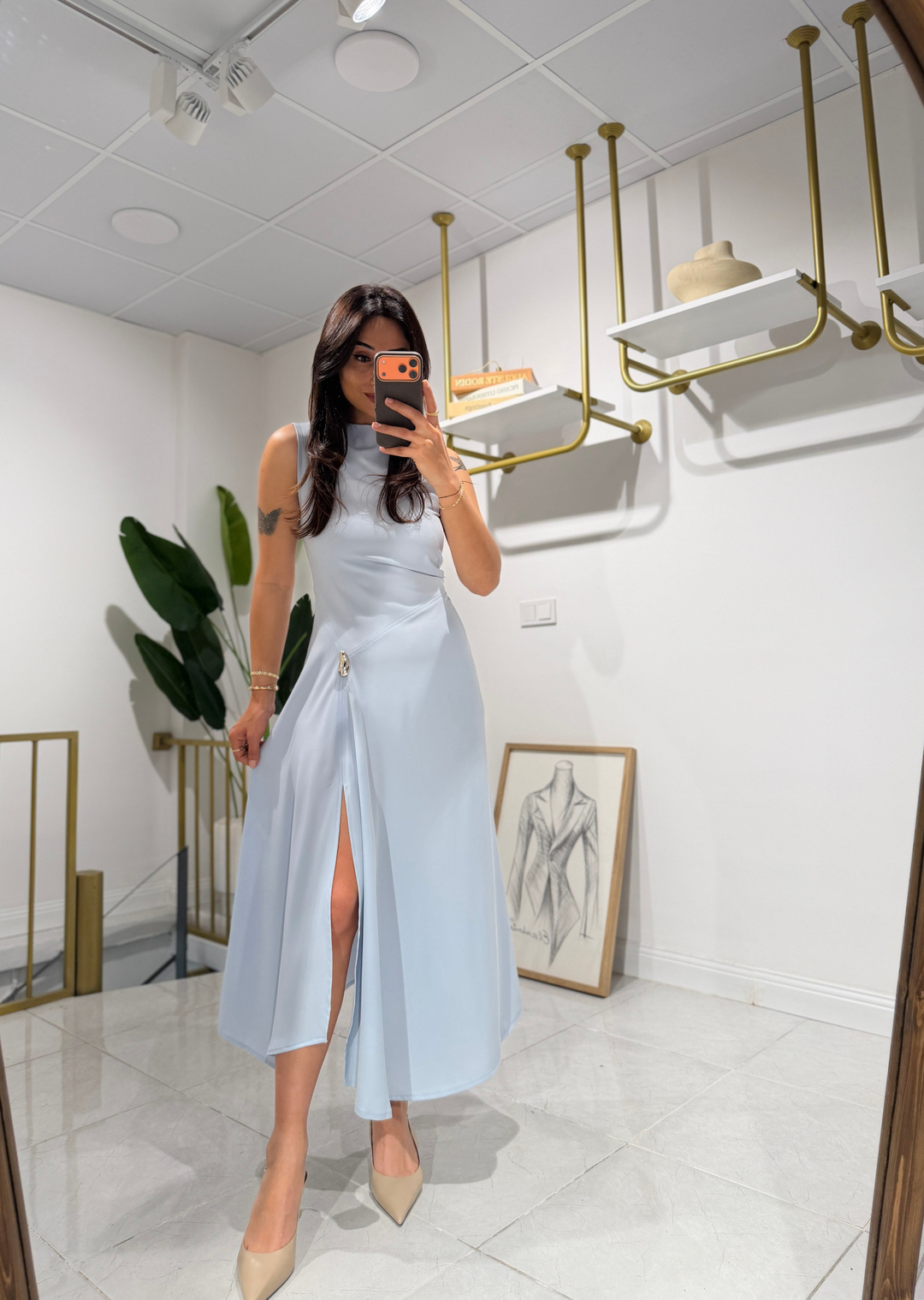 Mango Model Romantik Elbise Bebemavi