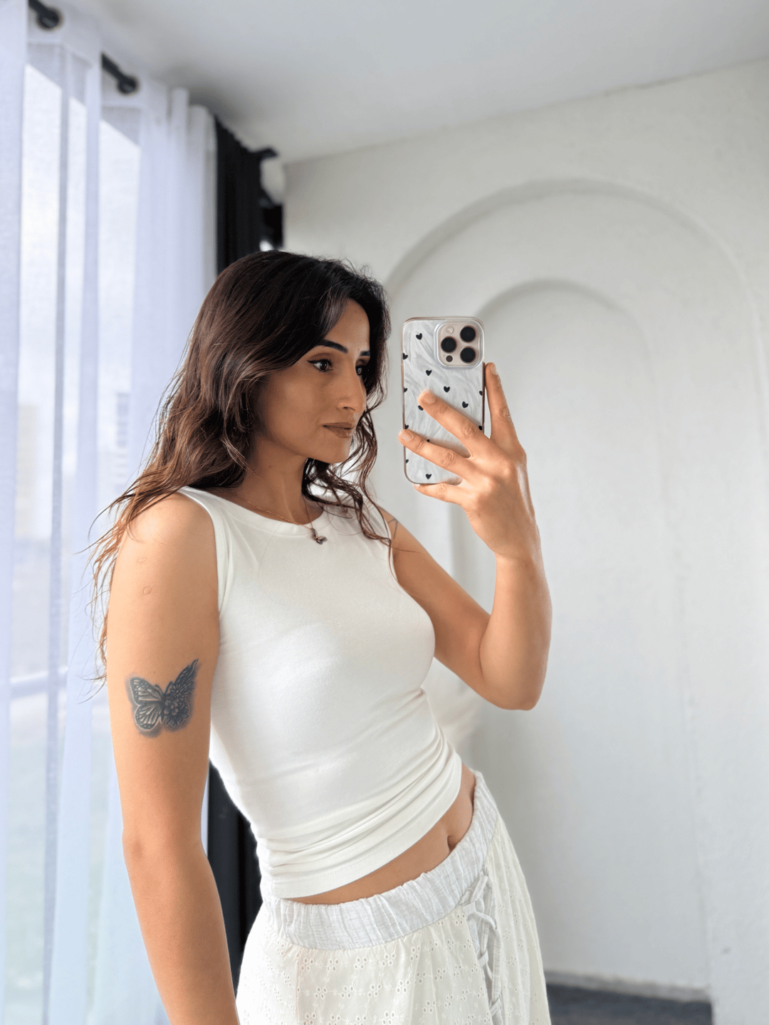 Oysho Kayıkkaya KolsuzBluz · 3