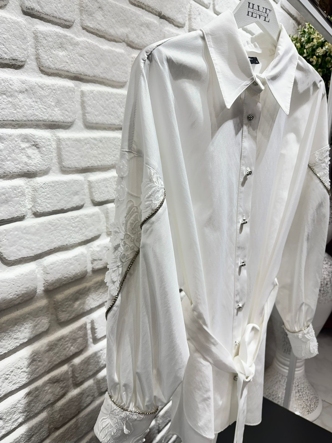 My312 Kolları Dantelli Tunik 