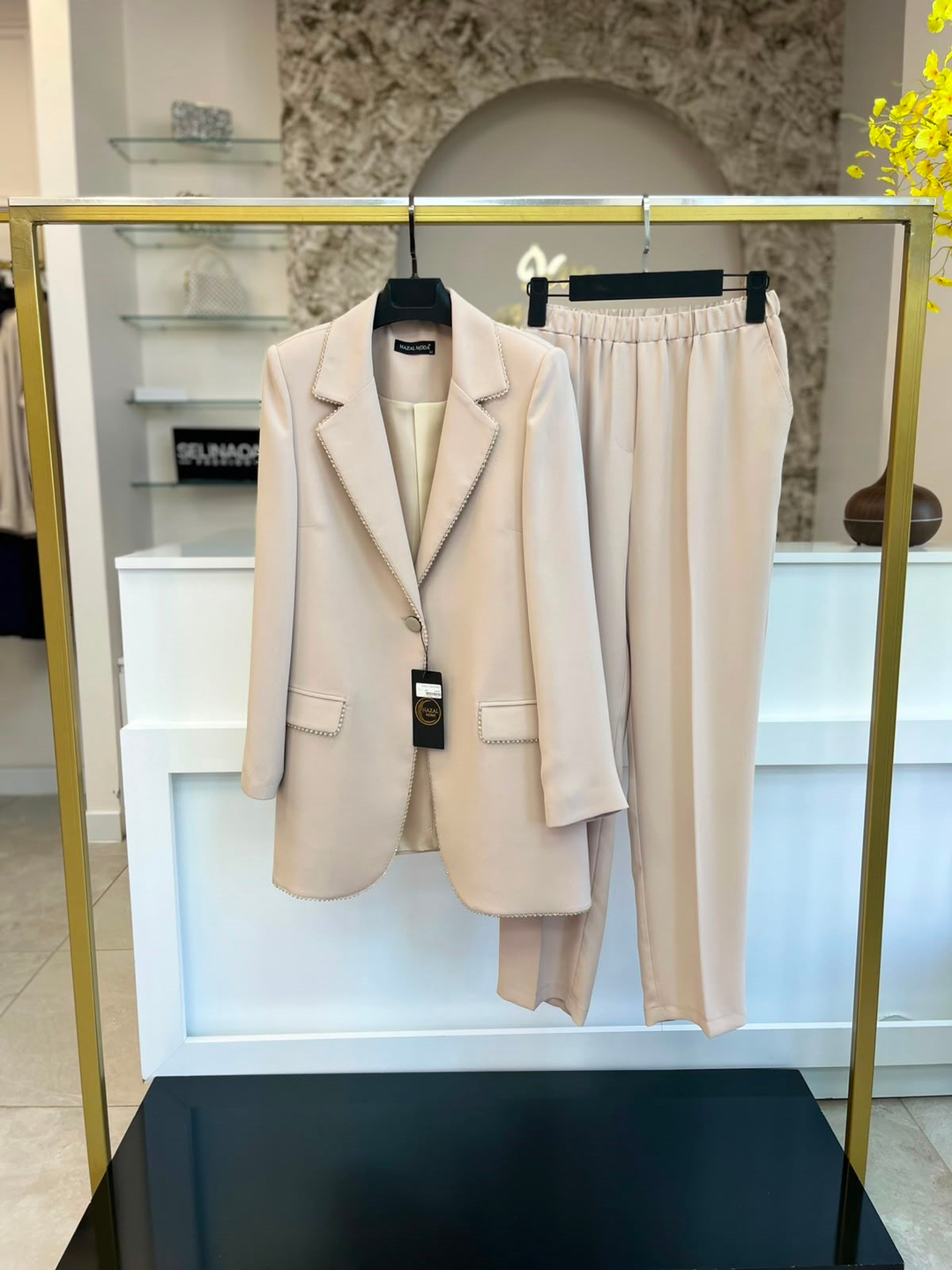 Siyah Blazer Takım