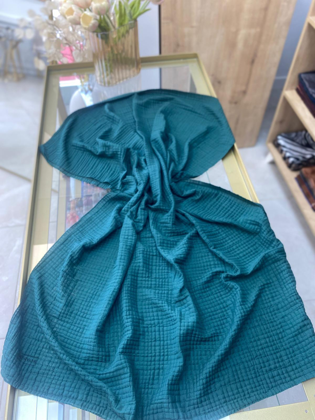 Siyane Muslin Şal
