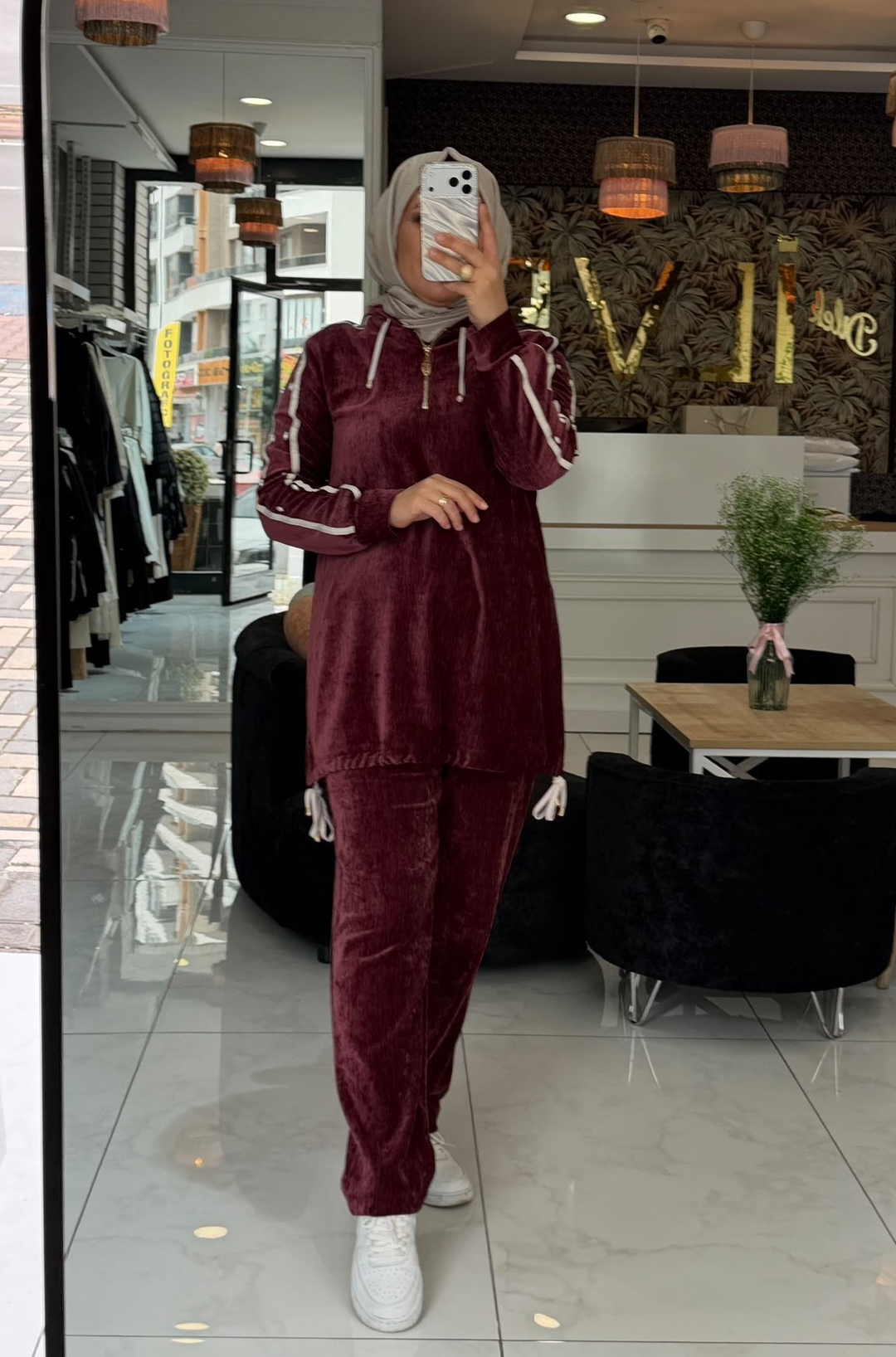 Solis Kadife İkili Takım 