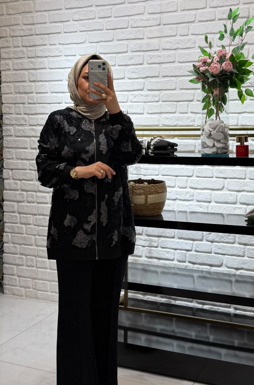 Solis Taşlı Bumber Ceket