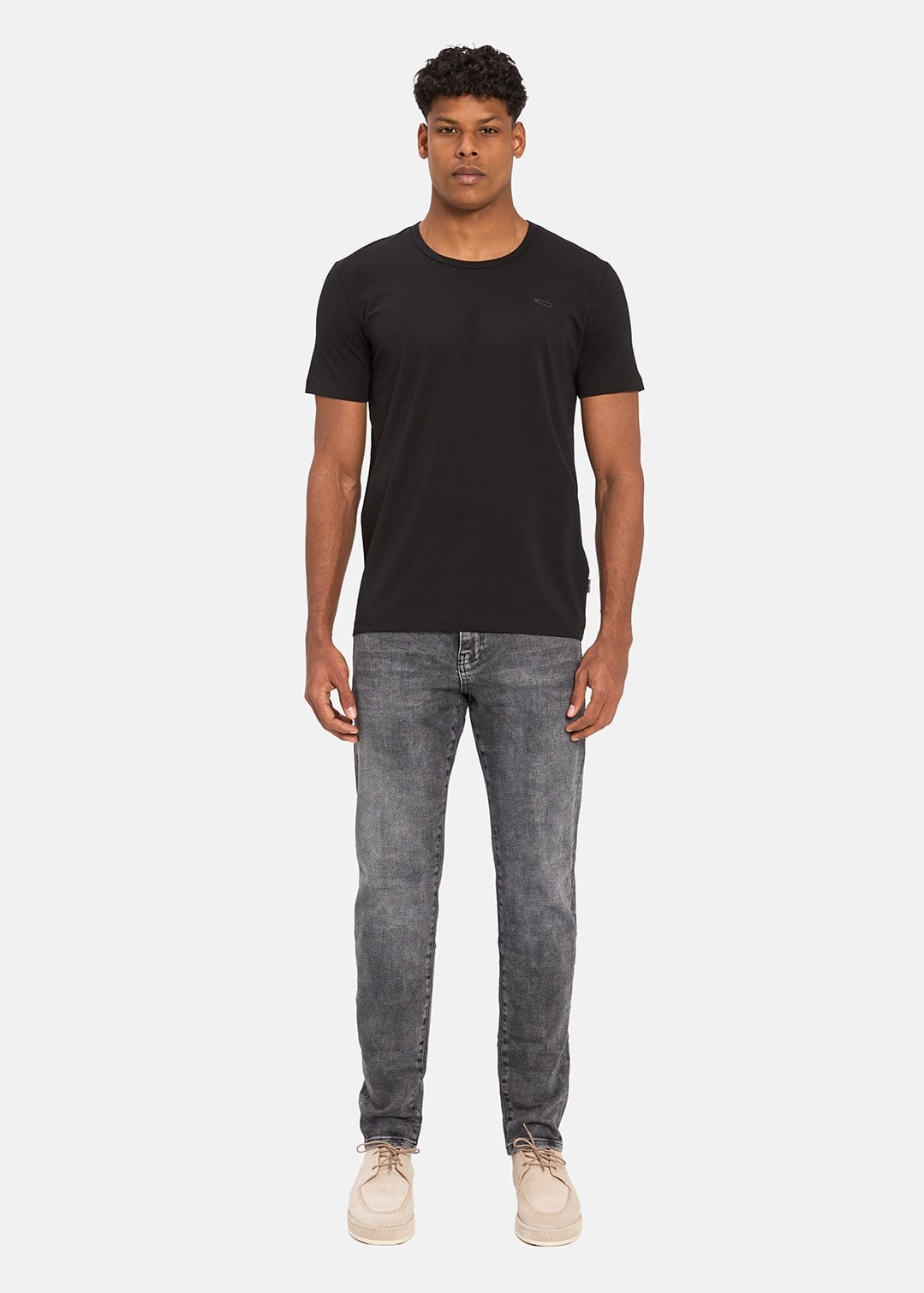 Gabbia Açık Gri Slim Fit Kot Pantolon