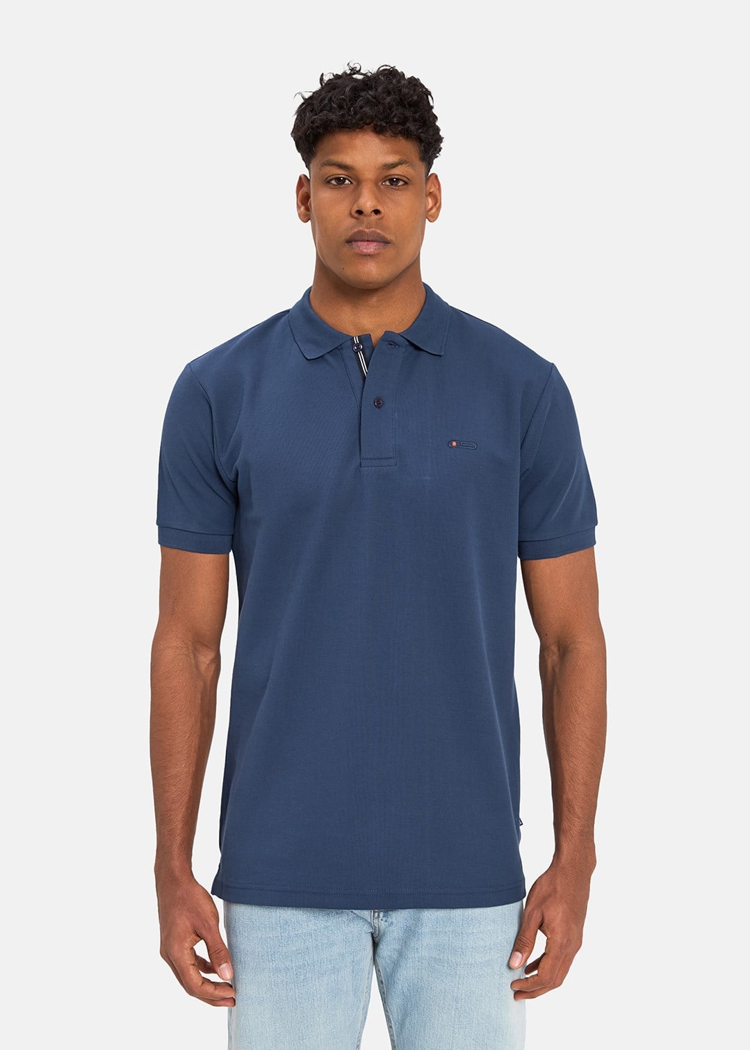 Gabbia Lacivert Classic Fit Polo Yaka T-Shirt