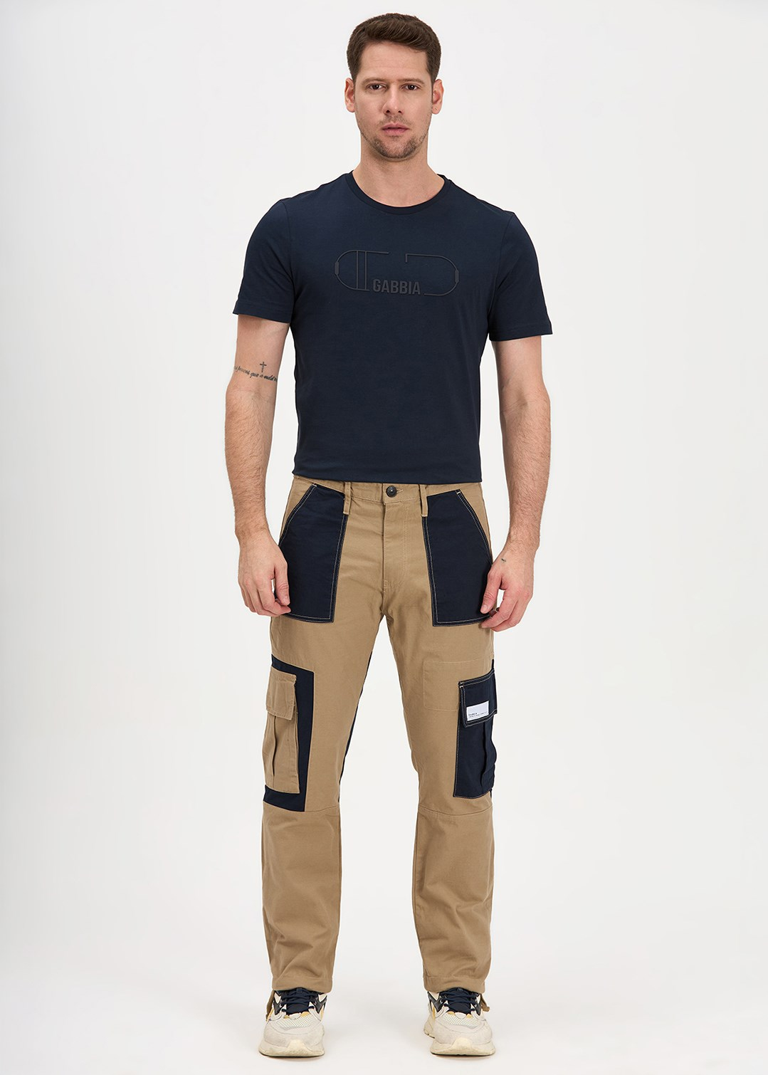 Gabbia Sarı Regular Fit Kargo Pantolon