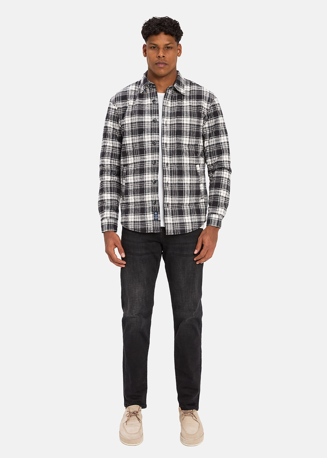 Gabbia Siyah Slim Fit Kot Pantolon