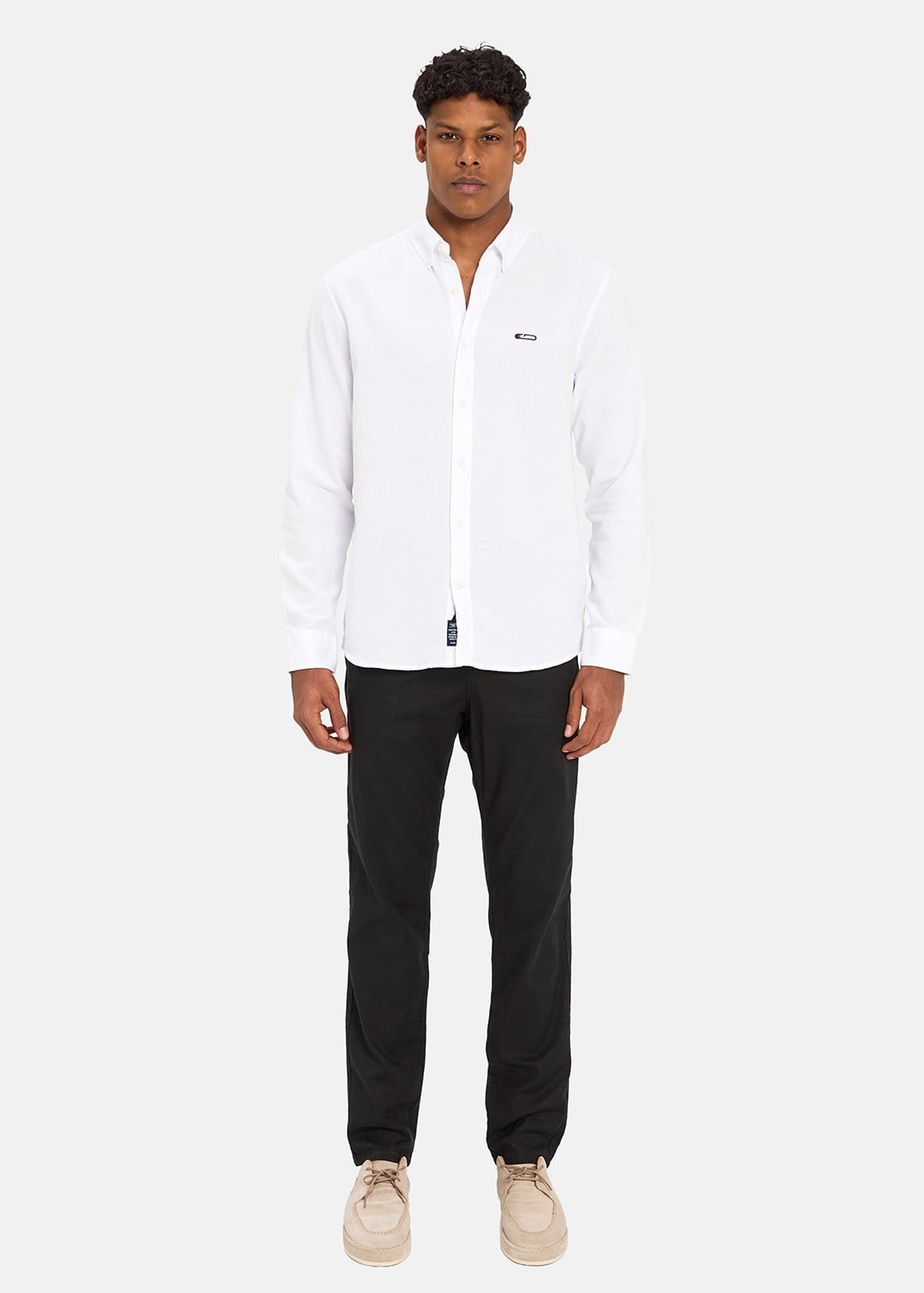 Gabbia Siyah Straight Fit Jogger Pantolon