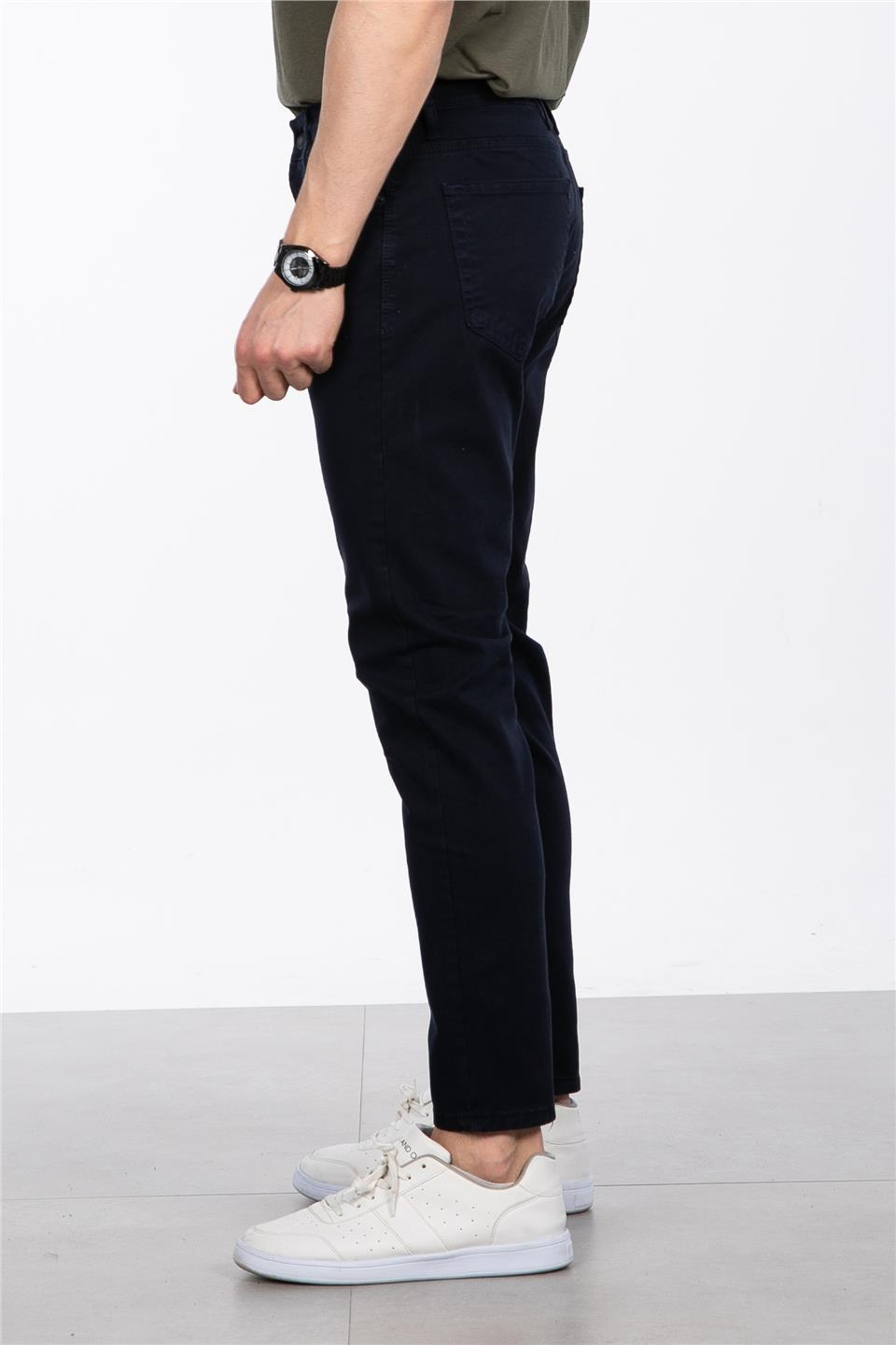 ALBERT Slim fit pantolon-4011 Lacivert