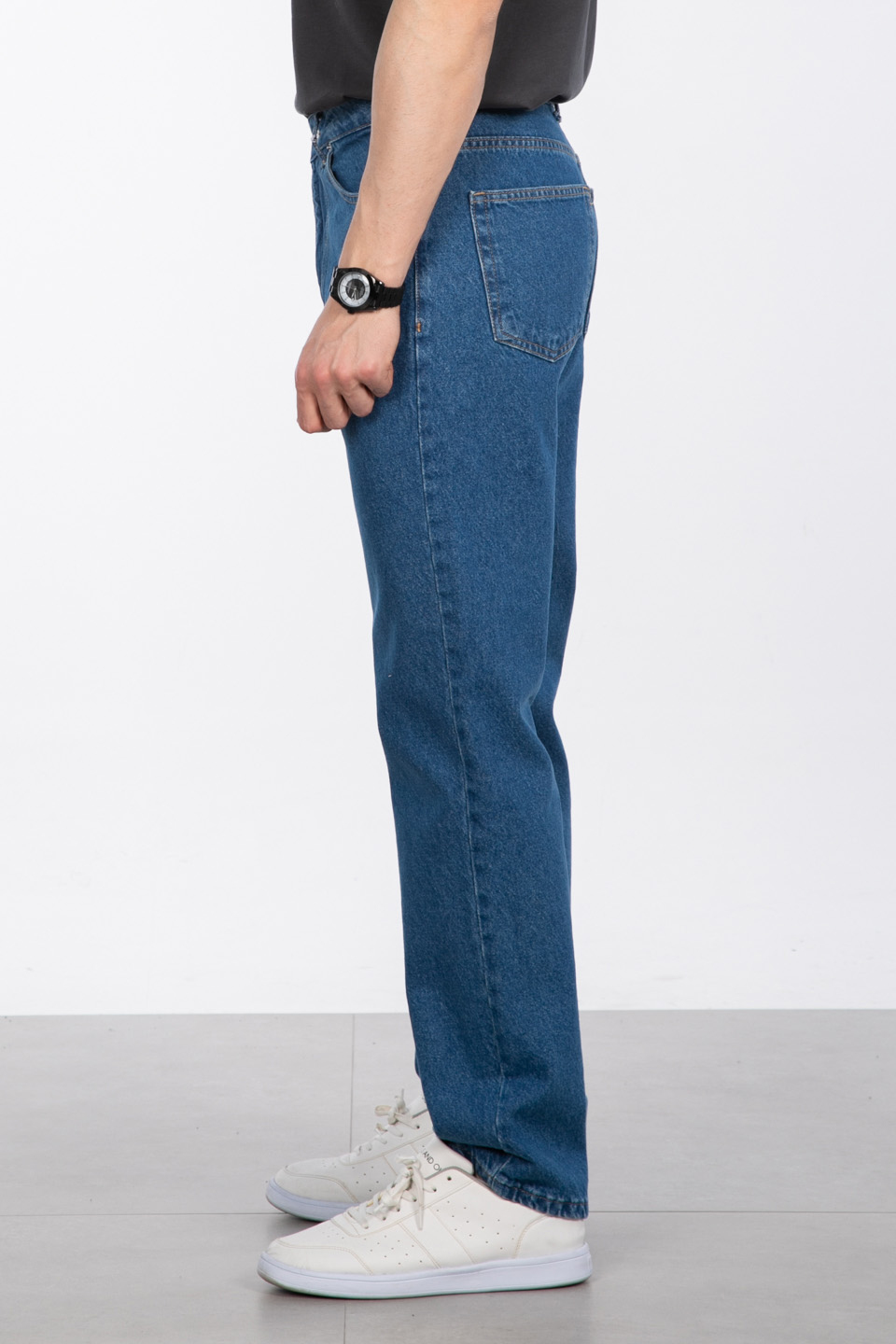 Baggy pantolon-1593 Mavi