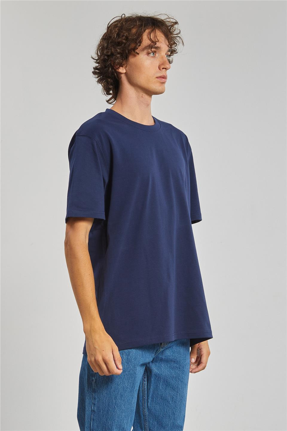 Basic T-Shirt - İndigo