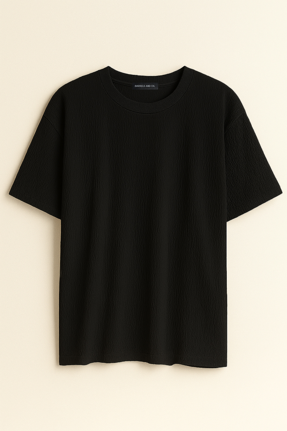 Bürümcük Erkek T-Shirt - Siyah