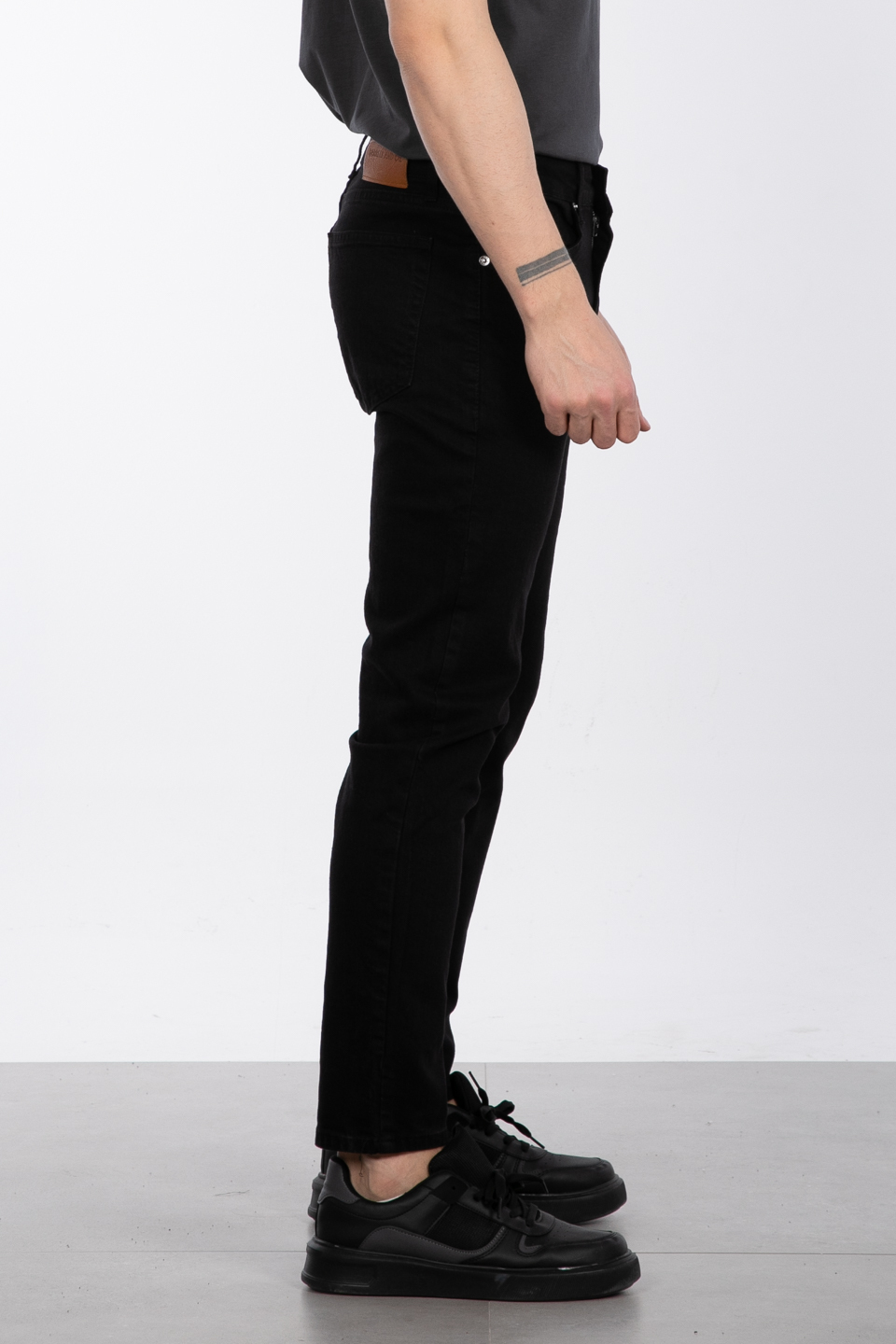Carrot fit pantolon-1592 Siyah