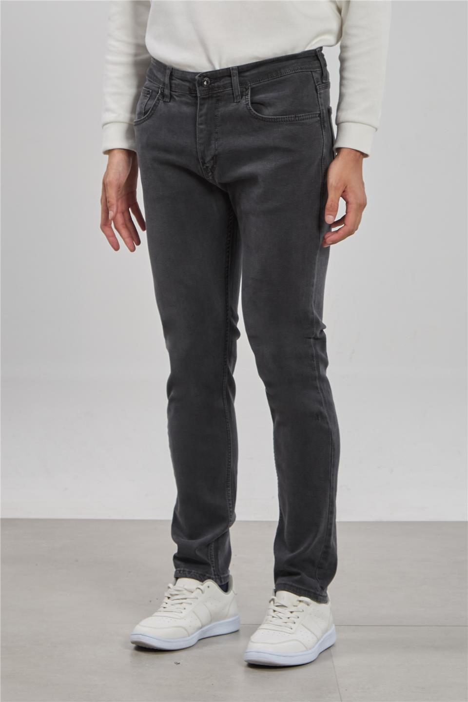 PABLO-Regular fit pantolon-5141 Antrasit