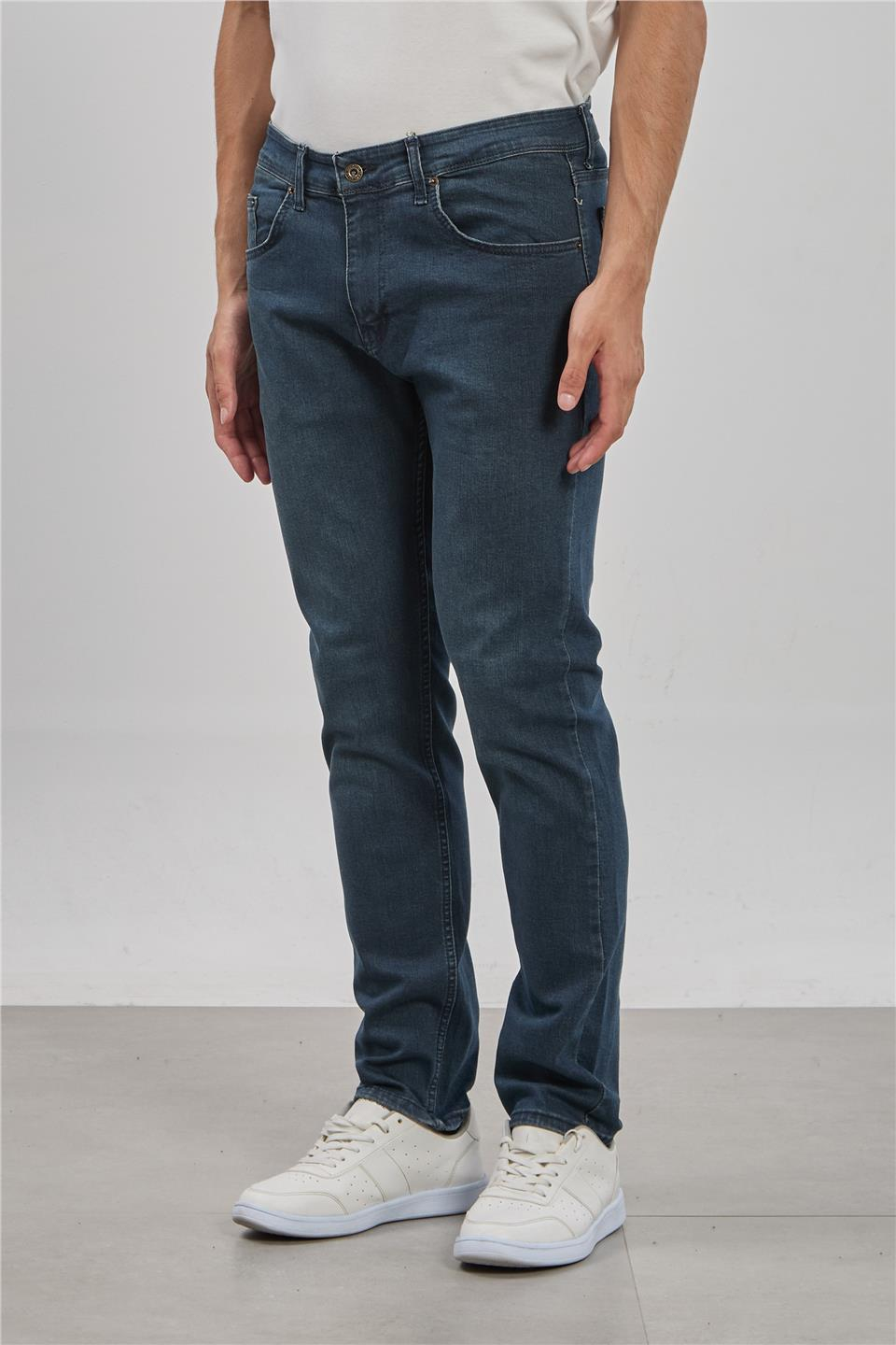PABLO-Regular fit pantolon-5141 Kahve