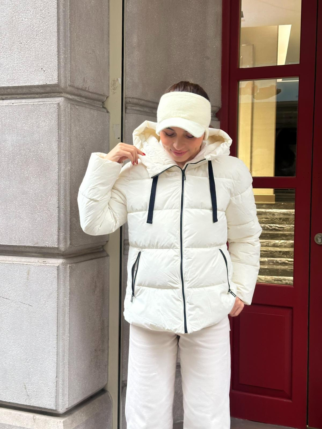 Peluş Esnek Vizör Şapka Sarı