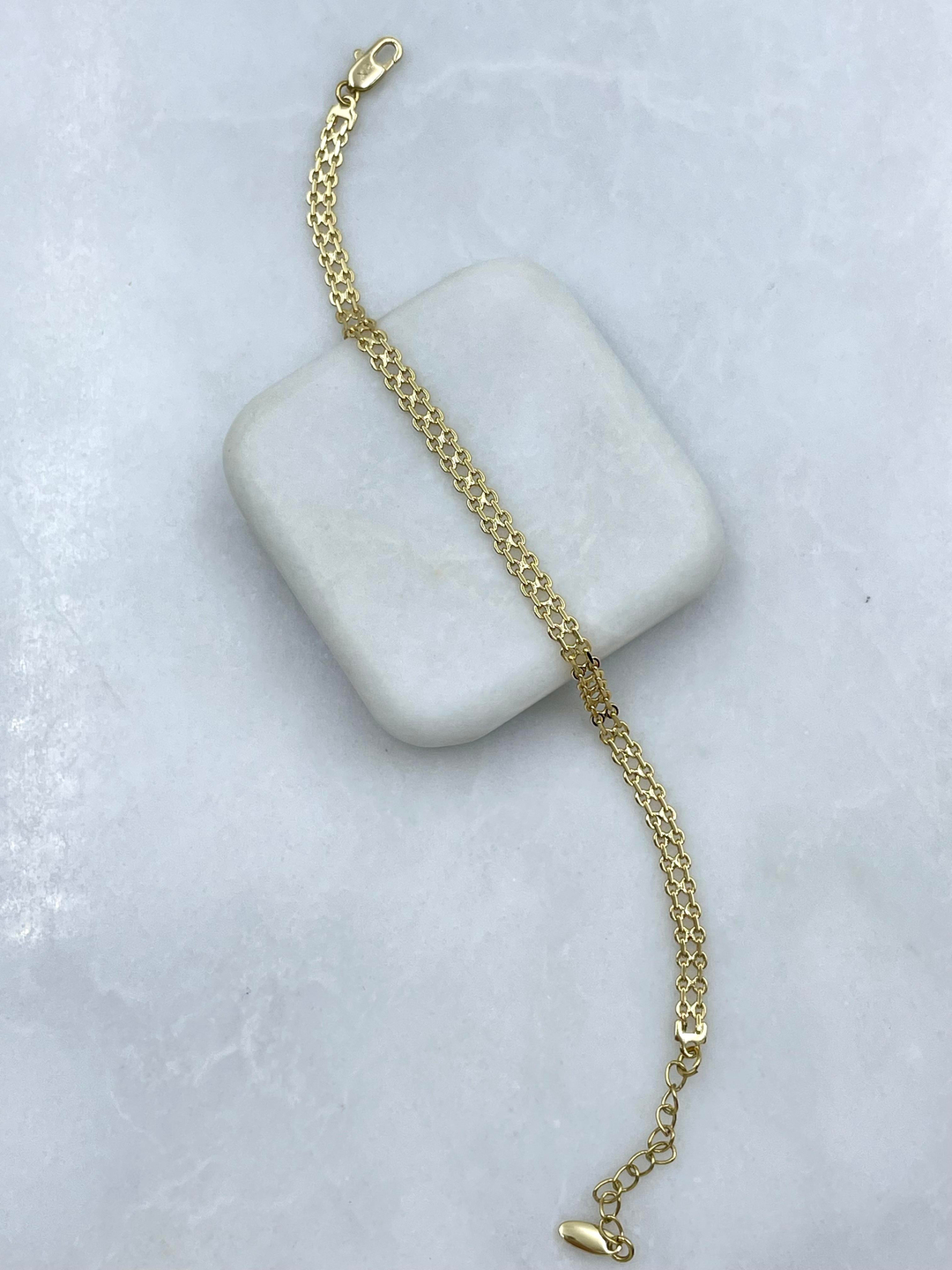 Özel Seri Örgü Bileklik Gold