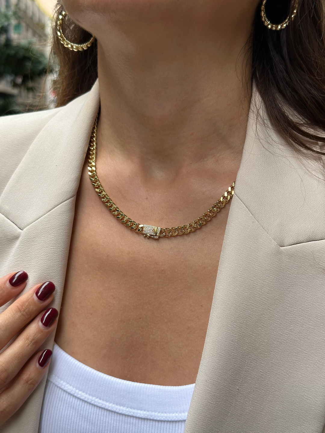 Altın Kaplama Gurmet Kolye Gold