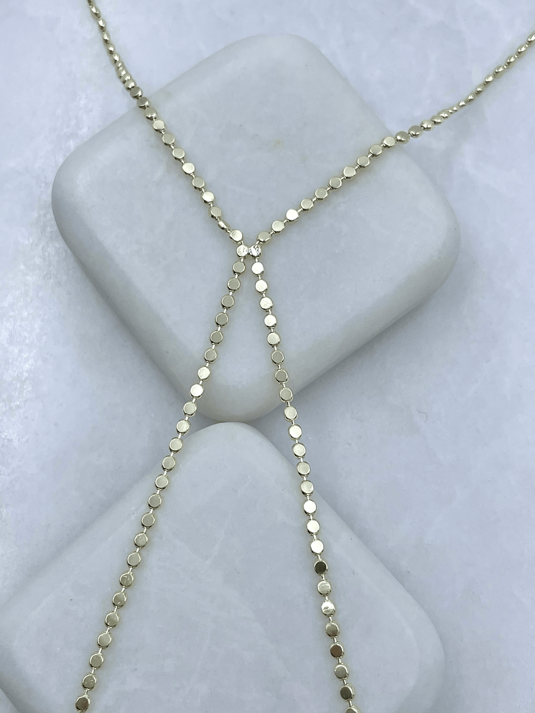 Altın Kaplama Arpa Zincir Şahmeran Gold