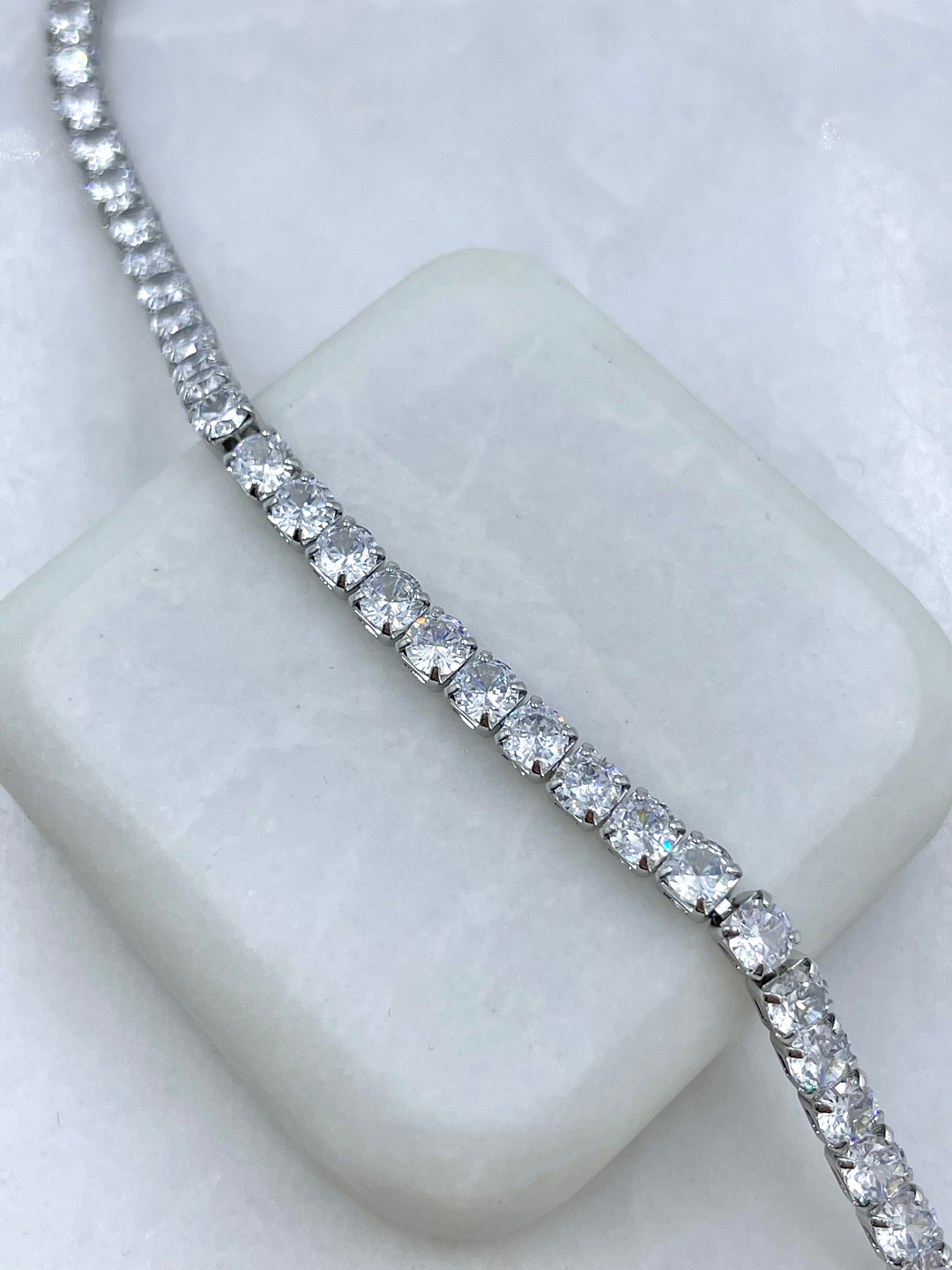 Altın Kaplama Su Yolu Bileklik Gümüş