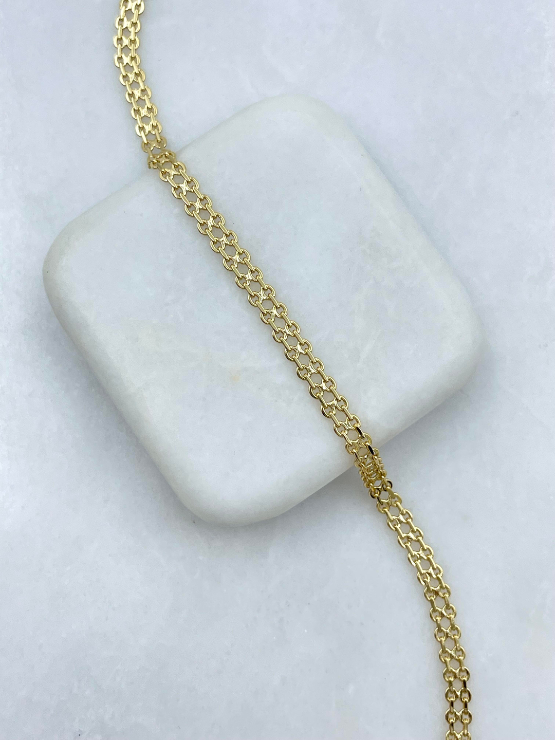 Özel Seri Örgü Bileklik Gold