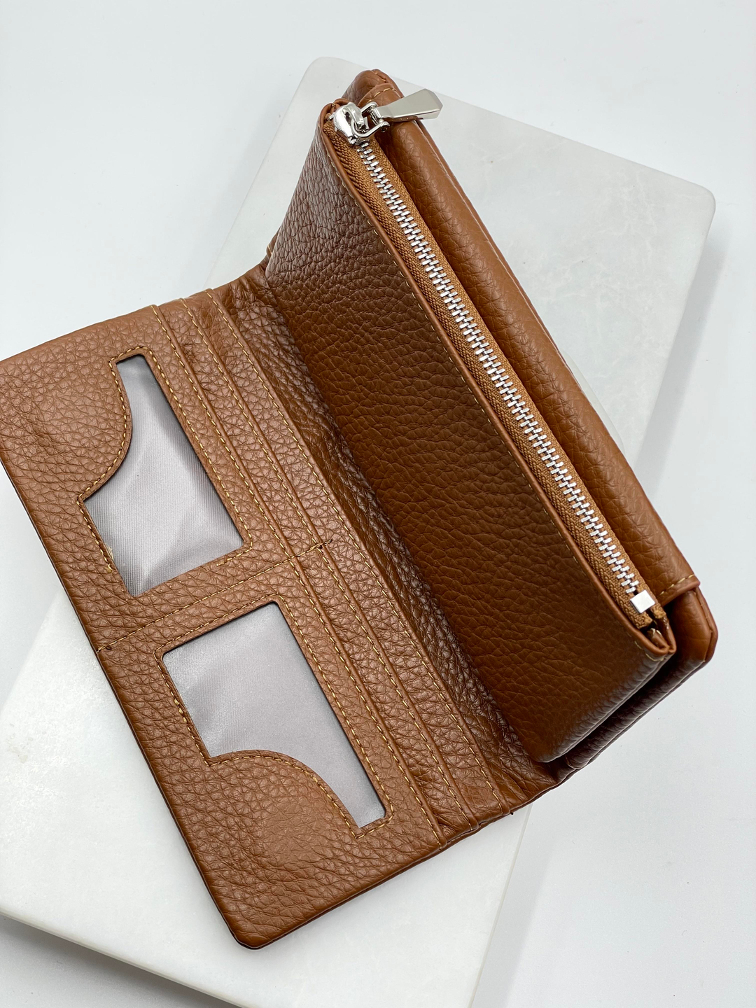 Fermuarlı Cüzdan Camel