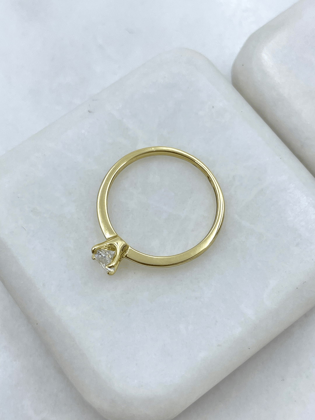 Özel Seri Tektaş Yüzük Gold