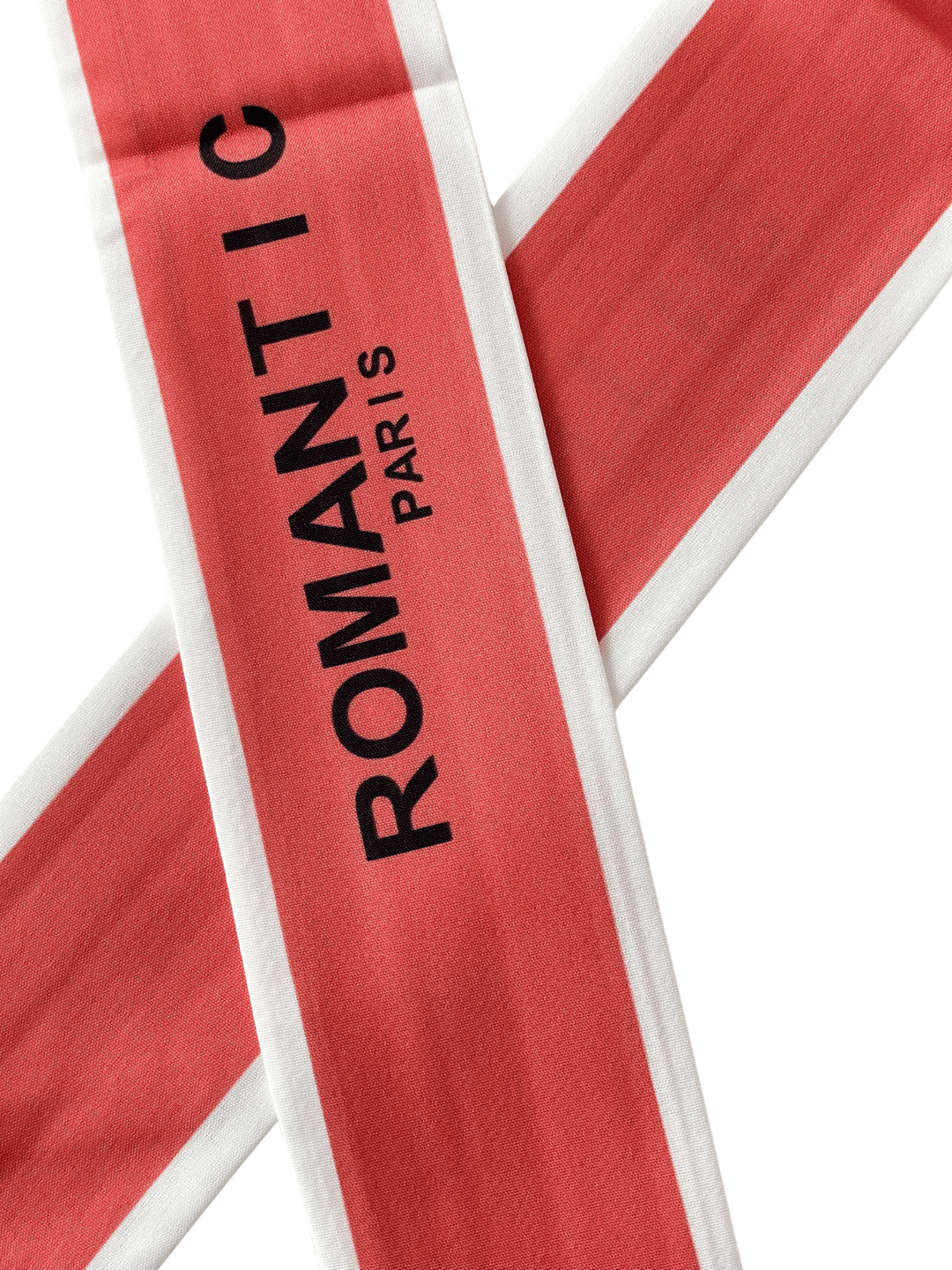 Yazılı Nar Çiçeği Bandana Fular Renkli