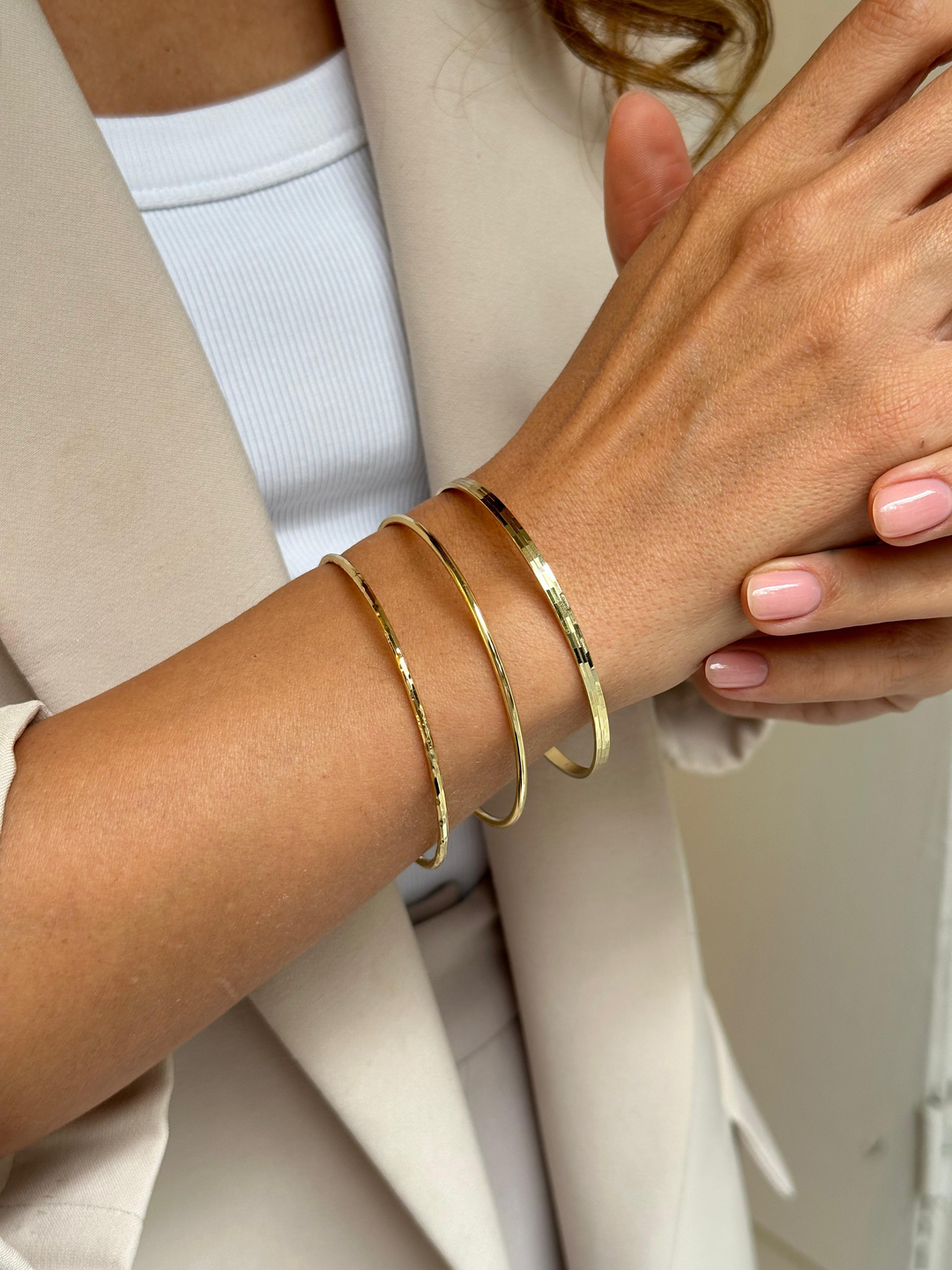 Özel Seri Ajda Bilezik Gold