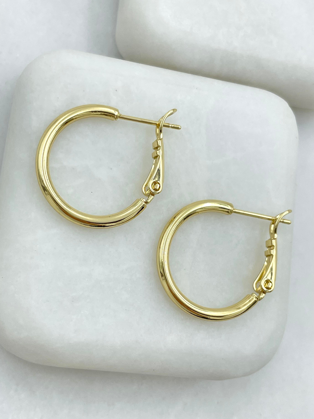 Özel Seri Basic Halka Küpe 2 cm Gold