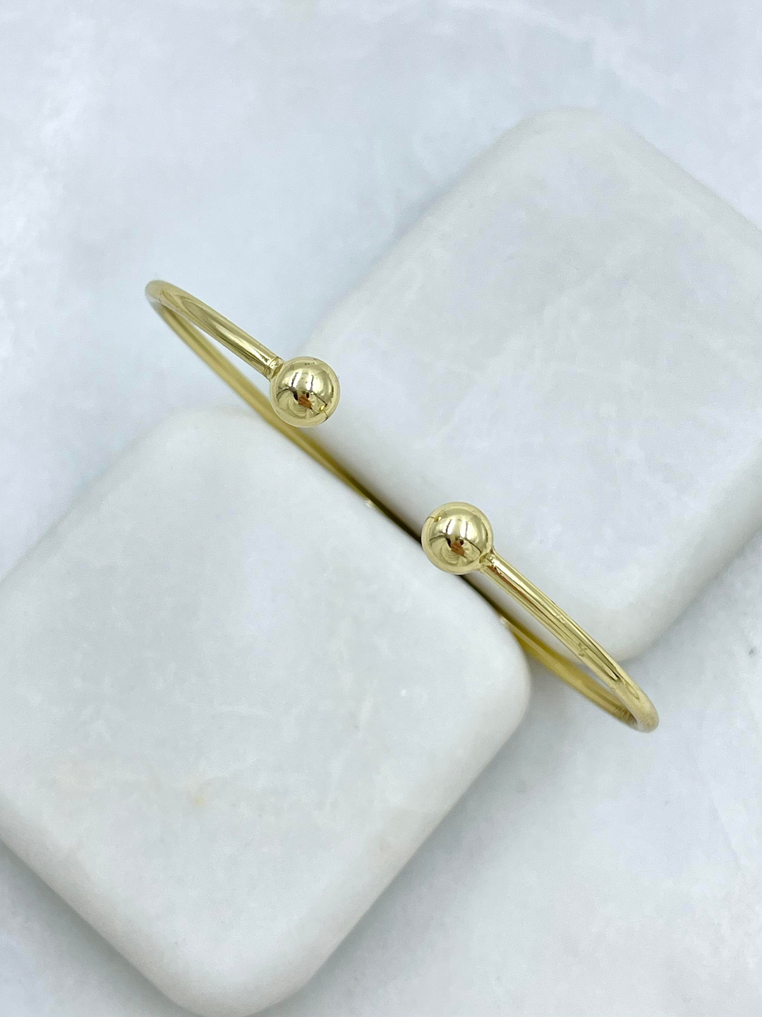 Özel Seri Topçuk Birleşim Bilezik Gold