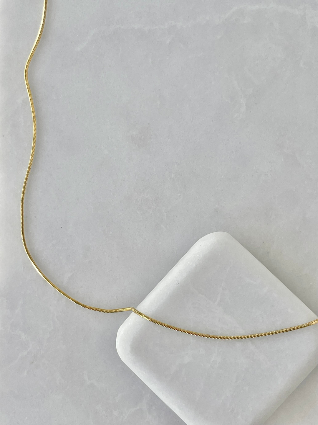 Özel Seri Minimal Yılan Zincir Kolye