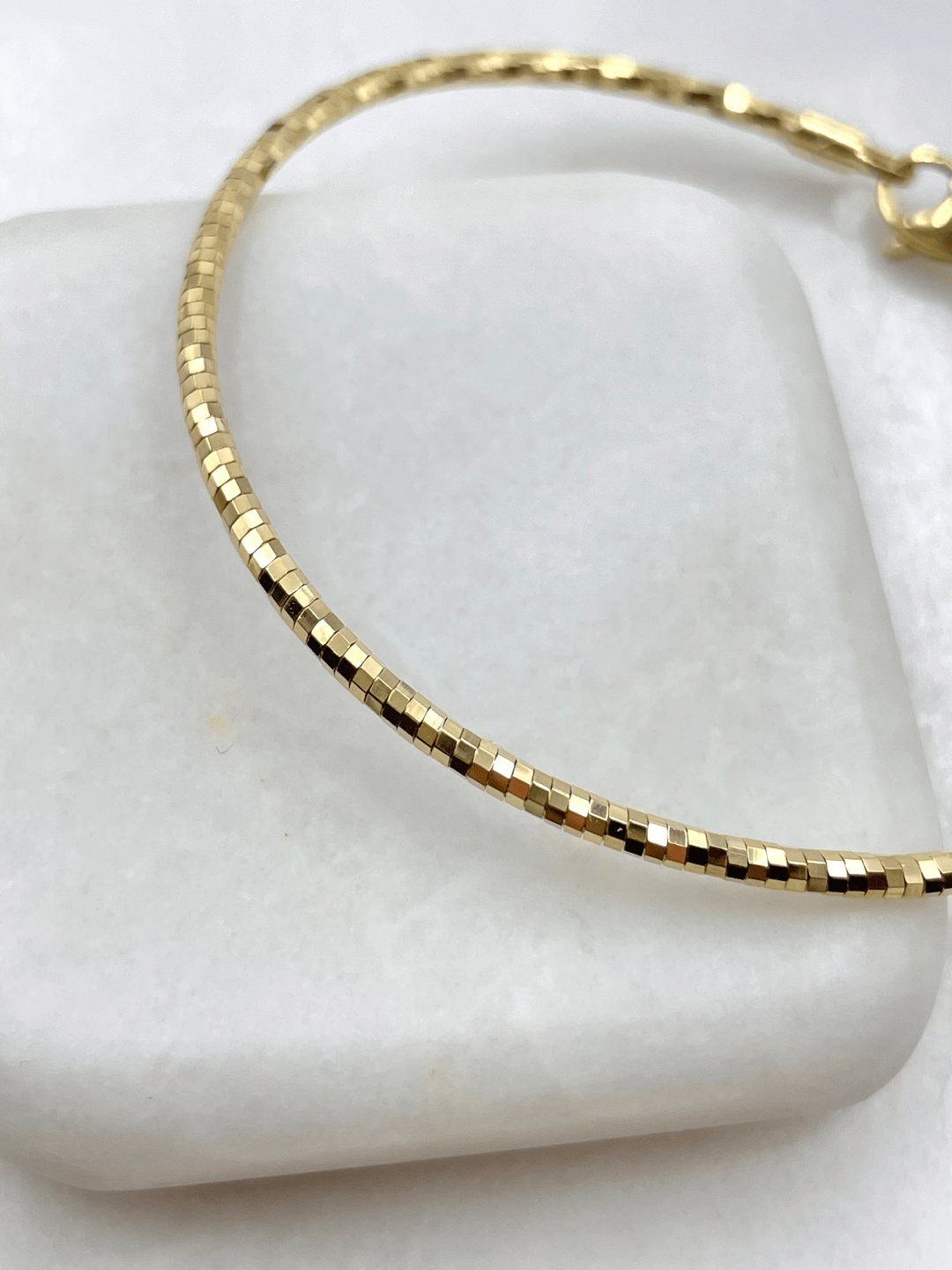 Özel Seri Tel Bileklik Gold