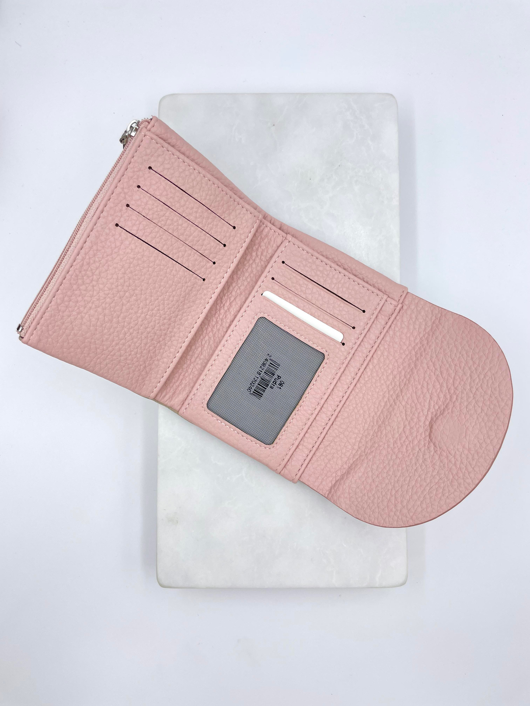 Çift Renk Yumuşak Dokulu Cüzdan Pudra