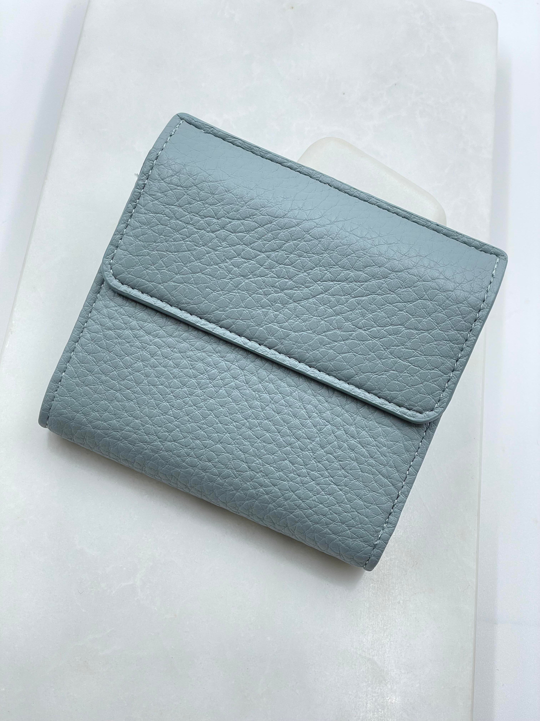 Küçük Kapaklı Cüzdan Mavi