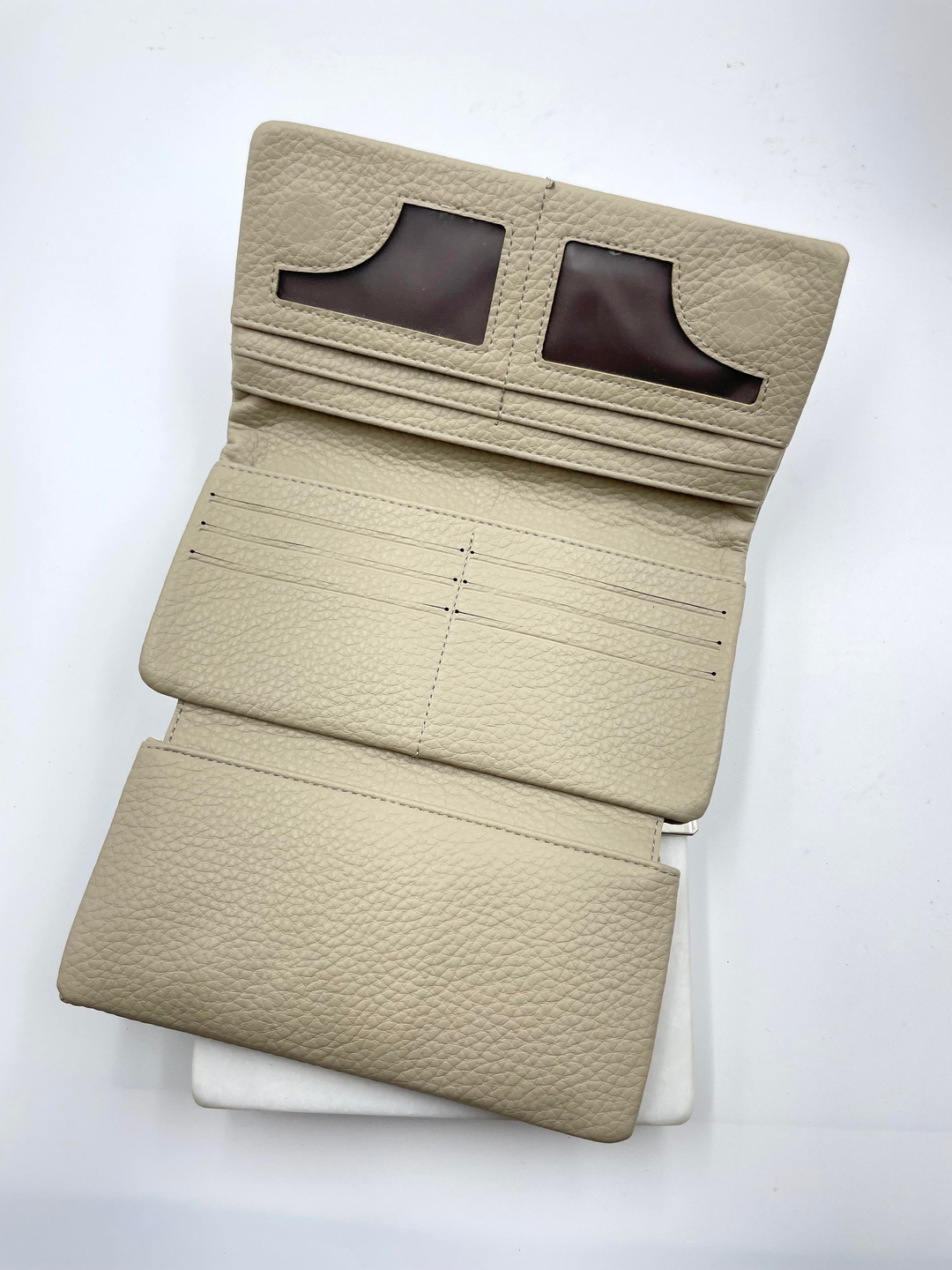 Fermuarlı Cüzdan Bej