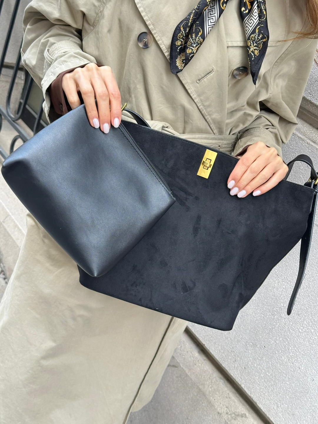 City Girl Set Çanta Siyah