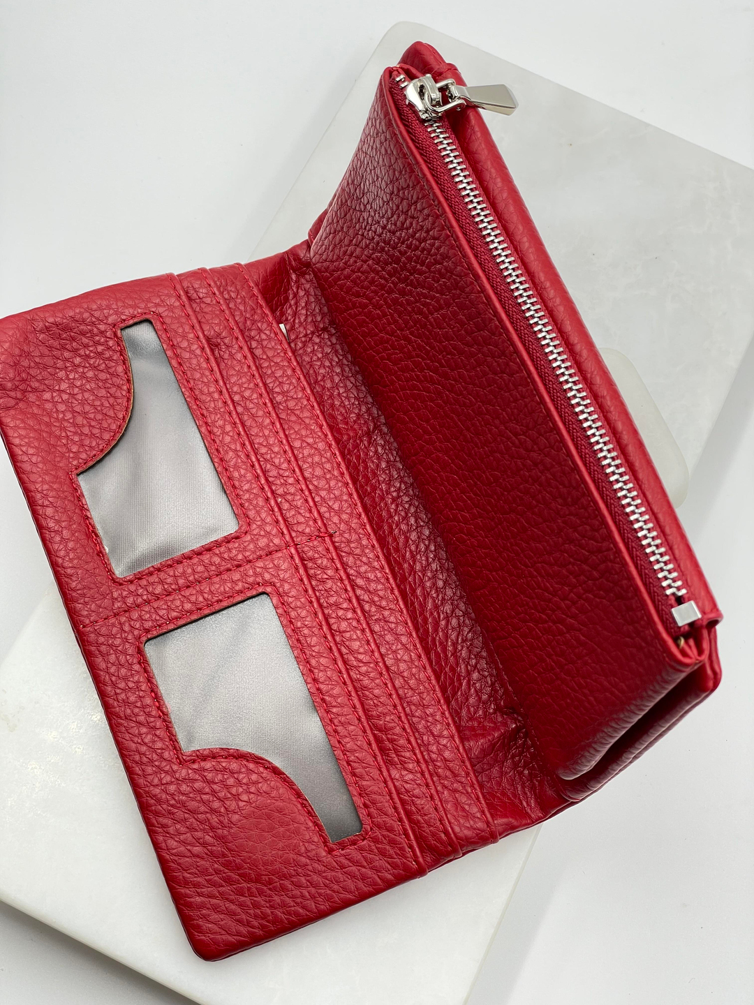 Fermuarlı Cüzdan Kırmızı