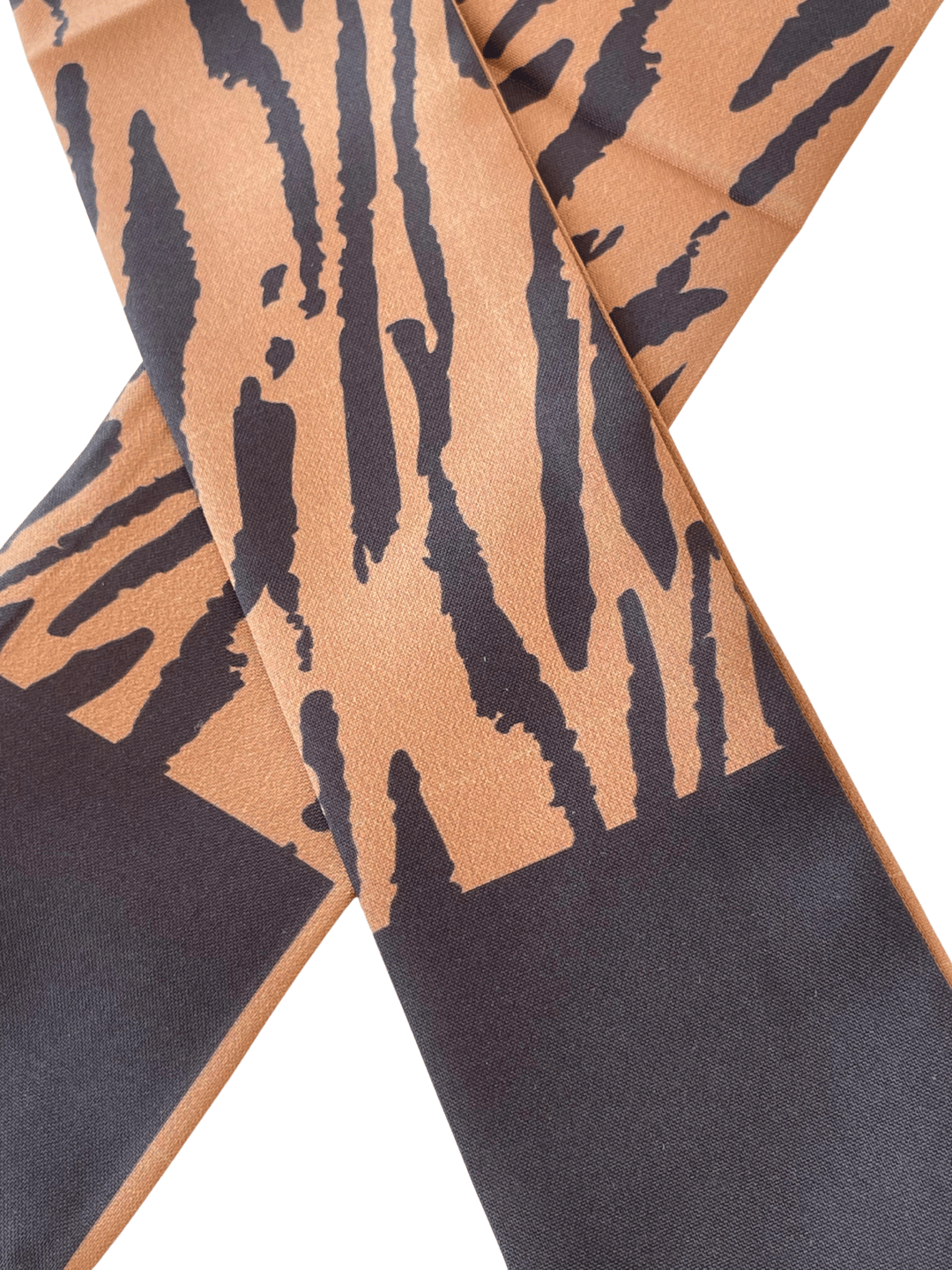 Zebra Desenli Bandana Fular Renkli