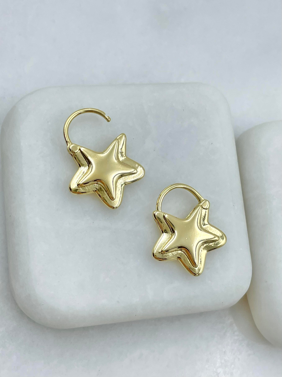 Özel Seri Yıldız Küpe Gold