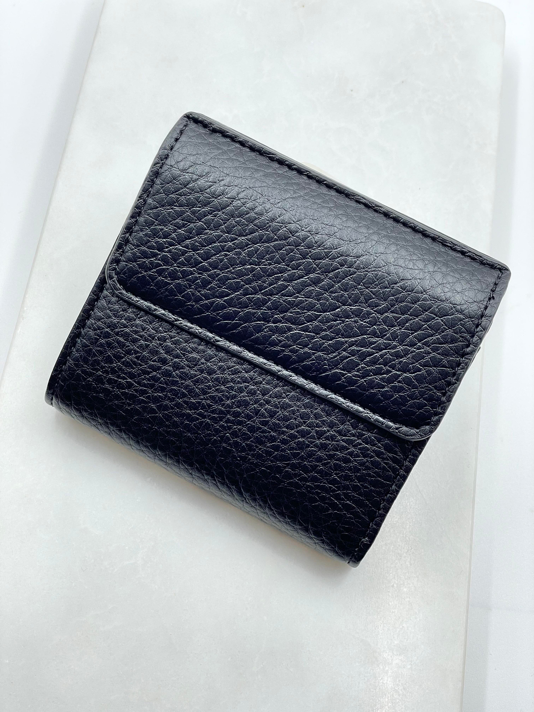 Küçük Kapaklı Cüzdan Siyah