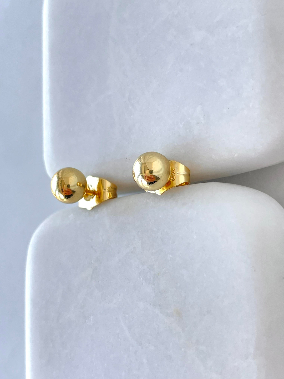 Özel Seri Basic Top Küpe 0,5 mm Gold